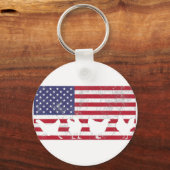 Porte-clés Drapeau américain (Recto)