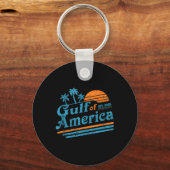 Porte-clés Drapeau Américain 2025 Golfe M (Recto)