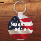 Porte-clés drapeau américain 2a, NOBAMA 2012, NOBAMA 2012 (Recto)
