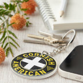 Porte-clés Drapeau américain de Cornouille (Devant droit)