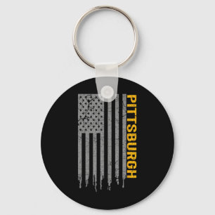Porte-clés Drapeau américain de Pittsburgh