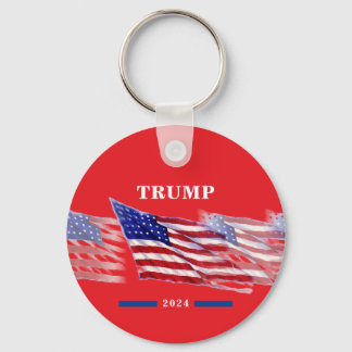 Porte-clés Drapeau américain Donald Trump 2024