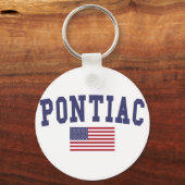 Porte-clés Drapeau américain du Pontiac (Recto)