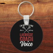 Porte-clés Drapeau américain Lacrosse LAX (Recto)