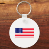 Porte-clés Drapeau américain MUSEUM Zazzle (Recto)