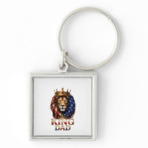 Drapeau américain Papa Lion