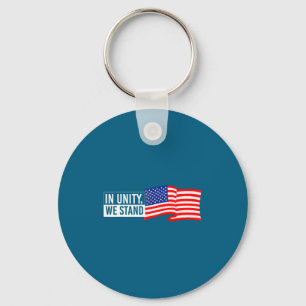 Porte-clés Drapeau américain patriotique Usa Liberté