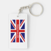 Porte-clés Drapeau américain Union Jack personnalisé réversib (Dos)