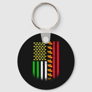 Porte-clés Drapeau américain Usa cinq de mayo drapeau avec so