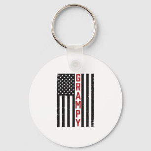 Porte-clés Drapeau américain vintage vector design patriotiqu