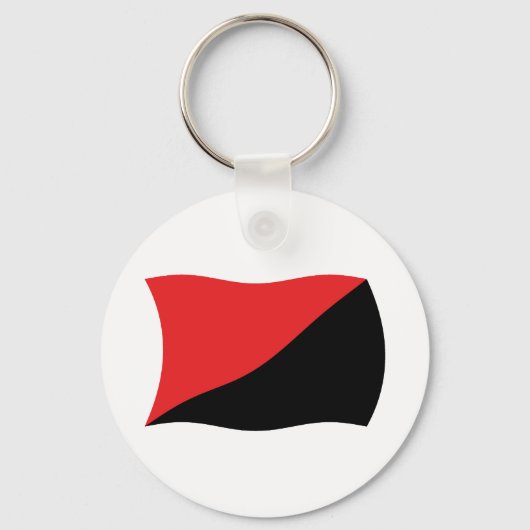 Porte-clés Drapeau Anarcho-Syndicalisme (Recto)
