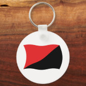 Porte-clés Drapeau Anarcho-Syndicalisme (Recto)