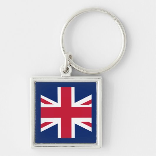 Porte-clés Drapeau anglais patriotique (Devant)