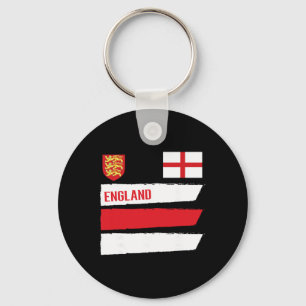 Porte-clés Drapeau Angleterre Anglais Football Foot Soccer Fa
