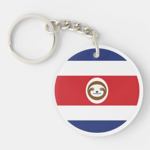 Porte-clés Drapeau animal national du Costa Rica