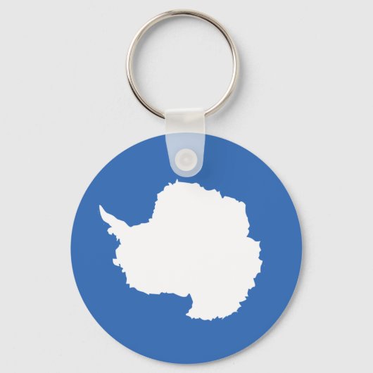 Porte-clés Drapeau Antarctique (Recto)