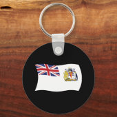 Porte-clés Drapeau Antarctique Britannique (Recto)