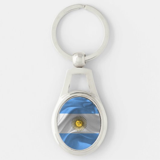Porte-clés Drapeau argentin (Devant)