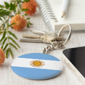 Porte-clés Drapeau argentin (Côté)