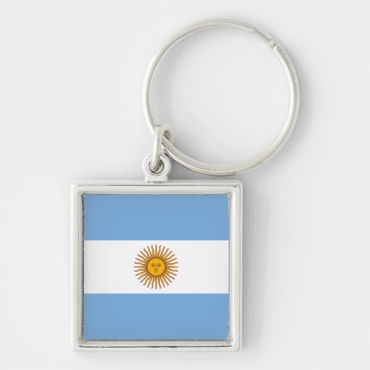 Porte-clés Drapeau argentin Bandera De Argentina (Devant)