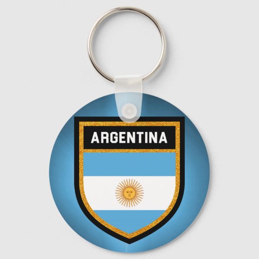 Porte-clés Drapeau Argentine (Recto)
