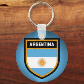 Porte-clés Drapeau Argentine (Recto)