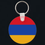 Porte-clés Drapeau Arménie<br><div class="desc">Drapeau Arménie</div>