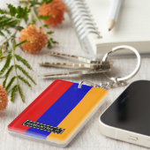 Porte-clés Drapeau arménien (Devant droit)