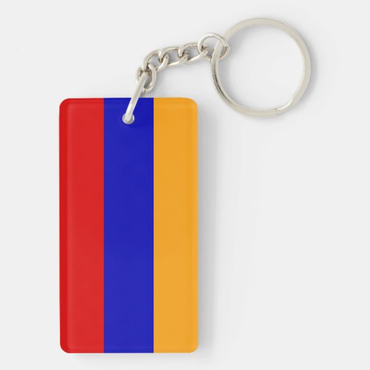 Porte-clés Drapeau arménien (Dos)