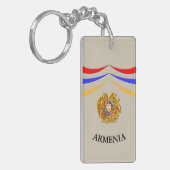 Porte-clés Drapeau arménien (Devant gauche)