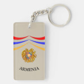 Porte-clés Drapeau arménien (Dos)