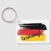 Porte-clés Drapeau artistique Bruxelles Allemagne (Verso)