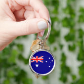 Porte-clés Drapeau Australie (main)