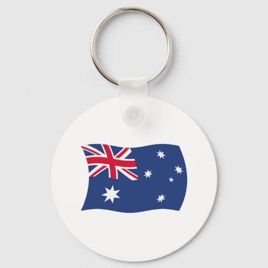 Porte-clés Drapeau Australien (Recto)