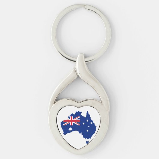 Porte-clés Drapeau australien (Devant)