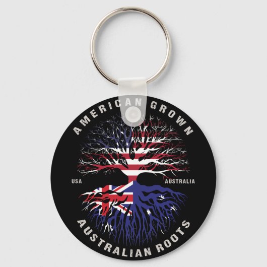 Porte-clés Drapeau AUSTRALIEN AUSTRALIEN (Recto)