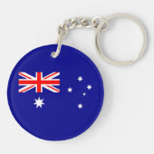 Porte-clés drapeau australien patriotique (Dos)