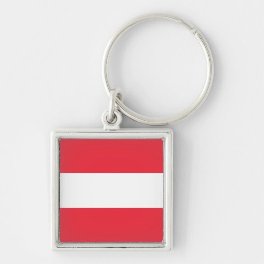 Porte-clés Drapeau Autriche (Devant)