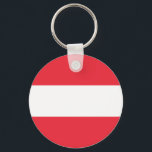 Porte-clés Drapeau Autriche (Autriche)<br><div class="desc">Produits World Flag personnalisables - N'hésitez pas à ajouter votre propre texte.</div>