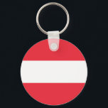 Porte-clés Drapeau Autriche (Autriche)<br><div class="desc">Produits World Flag personnalisables - N'hésitez pas à ajouter votre propre texte.</div>