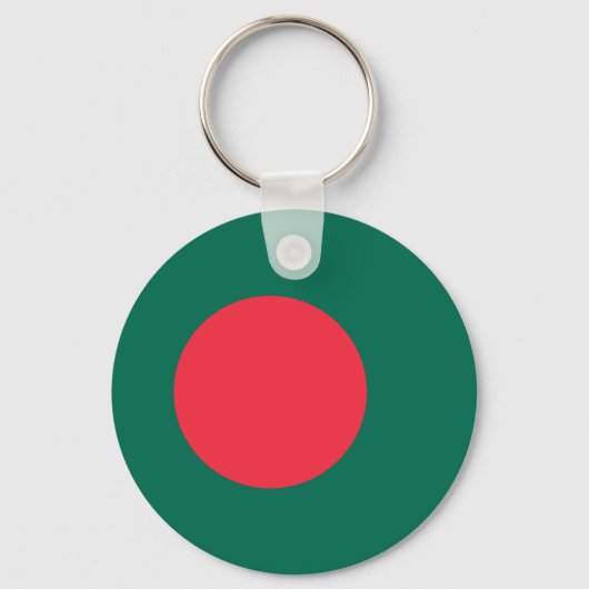 Porte-clés drapeau bangladais patriotique (Recto)