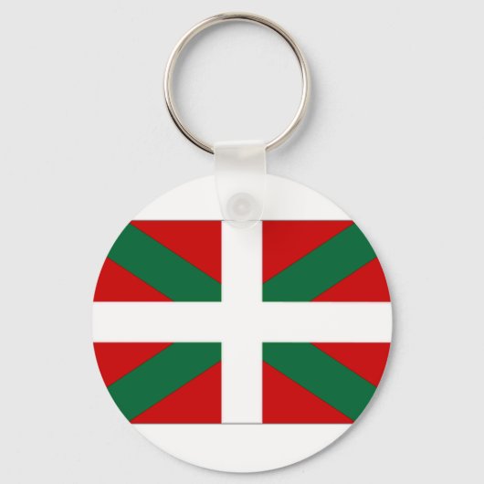 Porte-clés Drapeau basque espagnol (Recto)