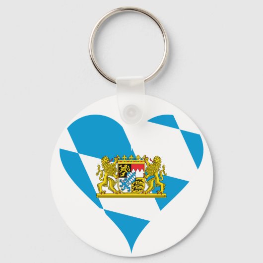 Porte-clés Drapeau bavarois (Recto)