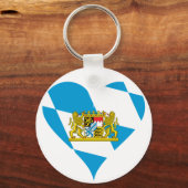 Porte-clés Drapeau bavarois (Recto)