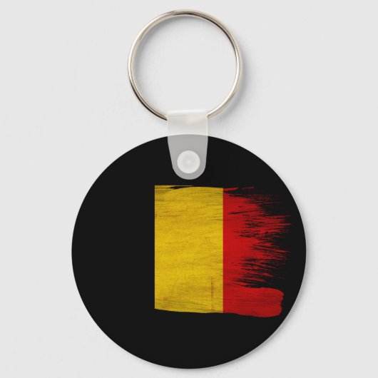 Porte-clés Drapeau Belgique (Recto)