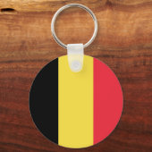 Porte-clés Drapeau Belgique (Recto)