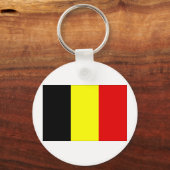 Porte-clés Drapeau Belgique (Recto)
