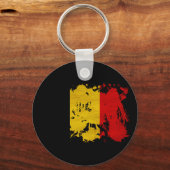 Porte-clés Drapeau Belgique (Recto)