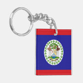 Porte-clés Drapeau bélizien (Devant gauche)