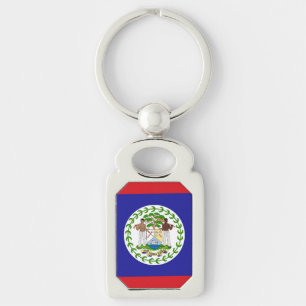 Porte-clés Drapeau bélizien